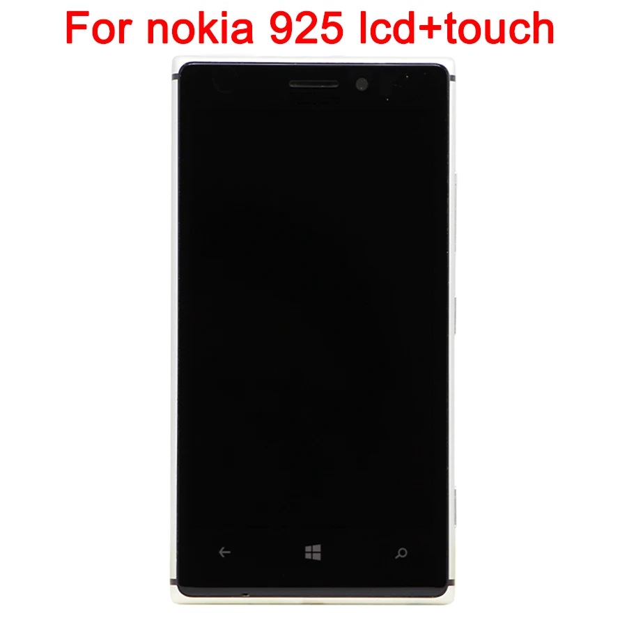 JPFix LCD + сенсорный экран для Nokia Lumia 925 RM 892 893 910 с рамкой полная сборка Pantalla 4 5