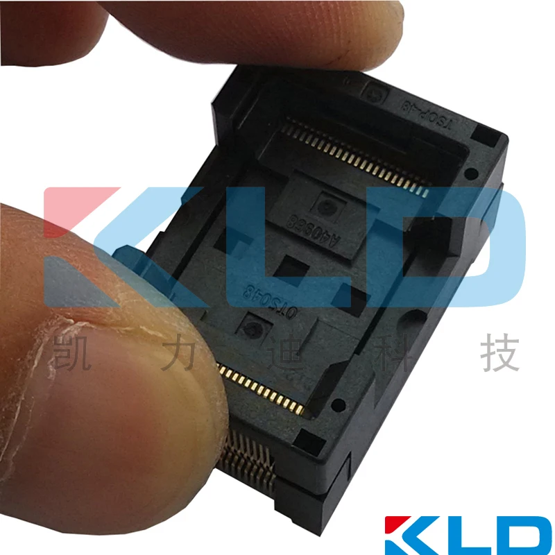 TSOP48 адаптер с гнездом 0 5 мм шаг NAND тестовое гнездо для программирования флэш