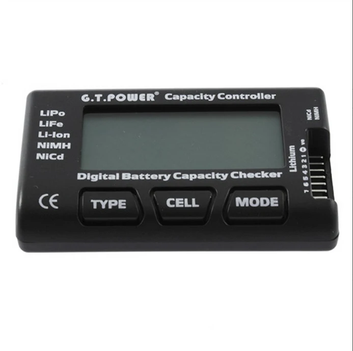G.T. power RC CellMeter 7 цифровой проверки емкости батареи для вертолетный Липо жизни Li Ion