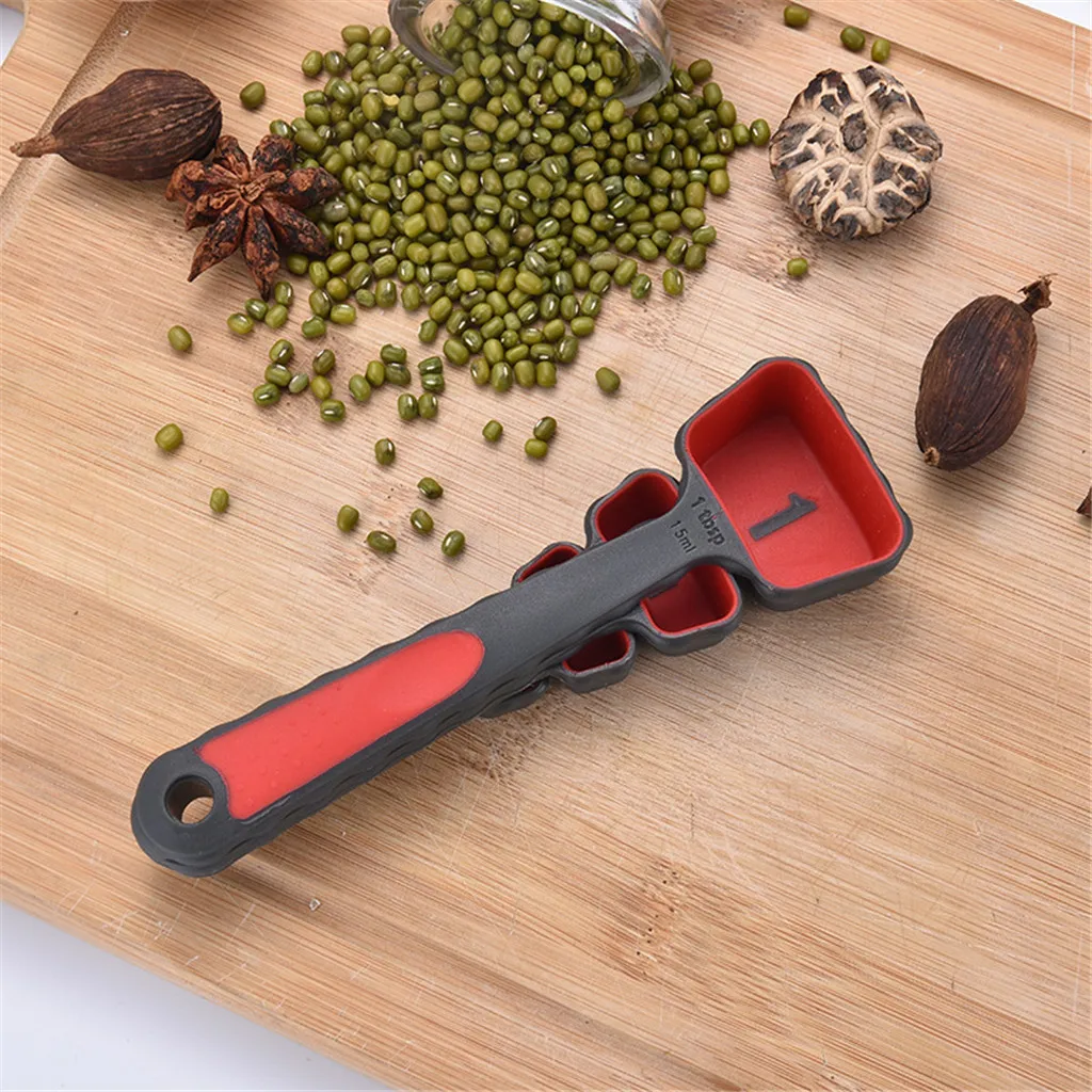 4 шт. мерная чашка ложка кухонный измерительный инструмент чайная для выпечки