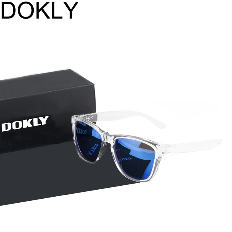 Dokly, настоящие поляризационные солнцезащитные очки, мужские и wo, поляризационные солнцезащитные очки, квадратные солнцезащитные очки, Oculos De Sol - Цвет линз: dokly09
