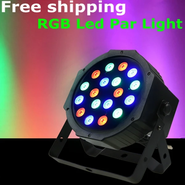 12led 18led 54led Par сценический светильник RGBW RGB Led par led 110В 220В Светильник с DMX512 DJ