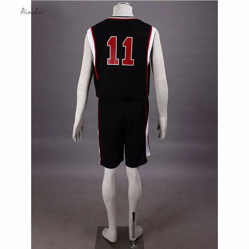 Ainclu Бесплатная доставка Униформа Kuroko no Basket Tetsuya No.11 Мужская баскетбольная майка
