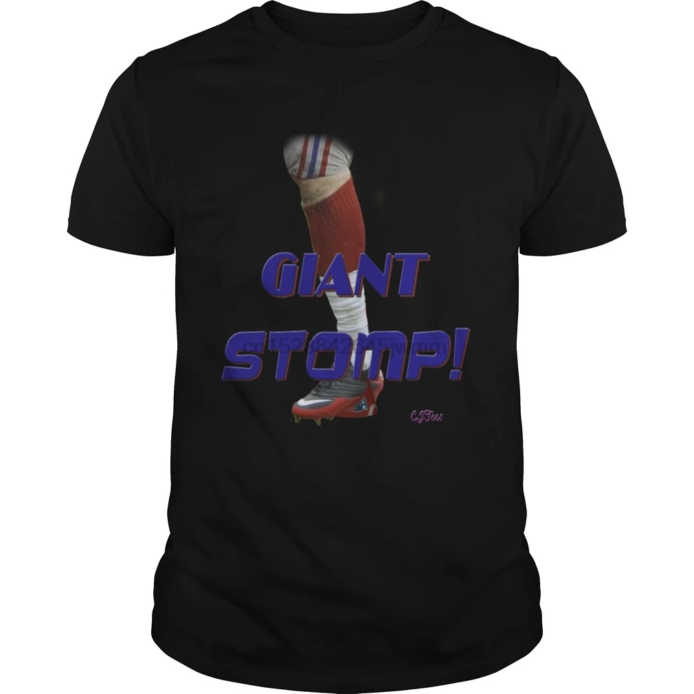 Мужская футболка с коротким рукавом Ladys V Giant Stomp cool tee tops Женская футболка|Мужские