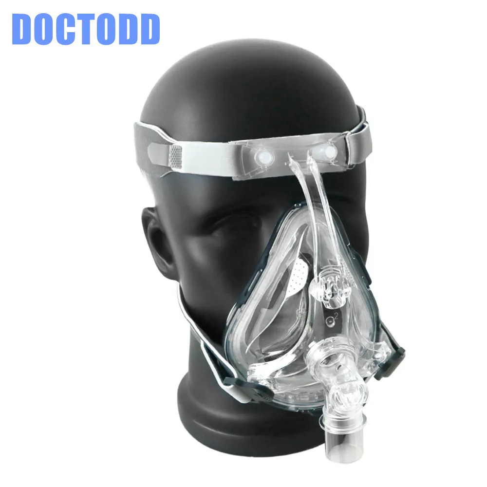 Полностью закрывающая маска DOCTODDD FM1 для лица против храпа CPAP автоматическая