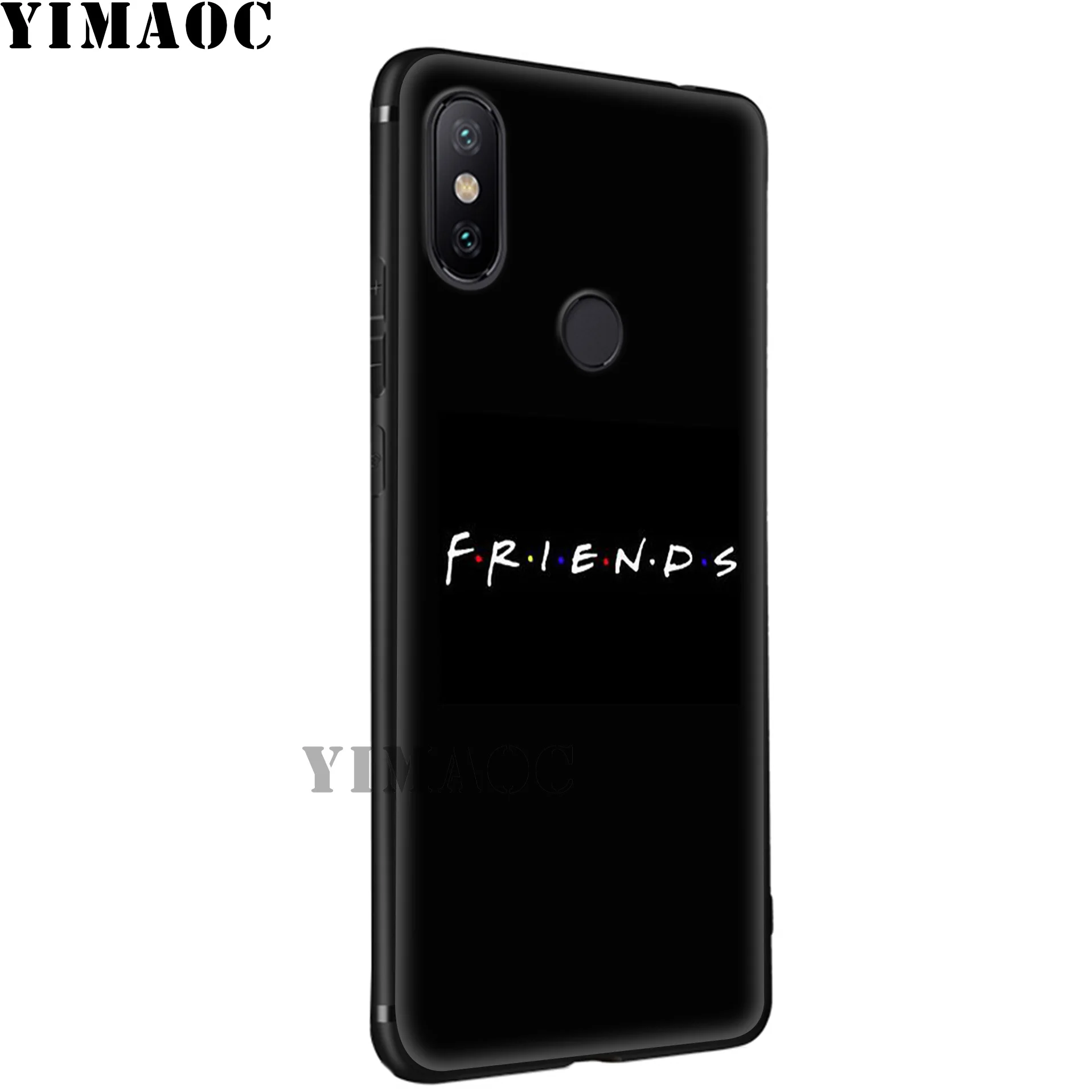 YIMAOC с героями телесериала Друзья забавные мягкие чехол для Xiaomi mi 9T 9 8 Se 6 MAX 3 A1 A2 Lite