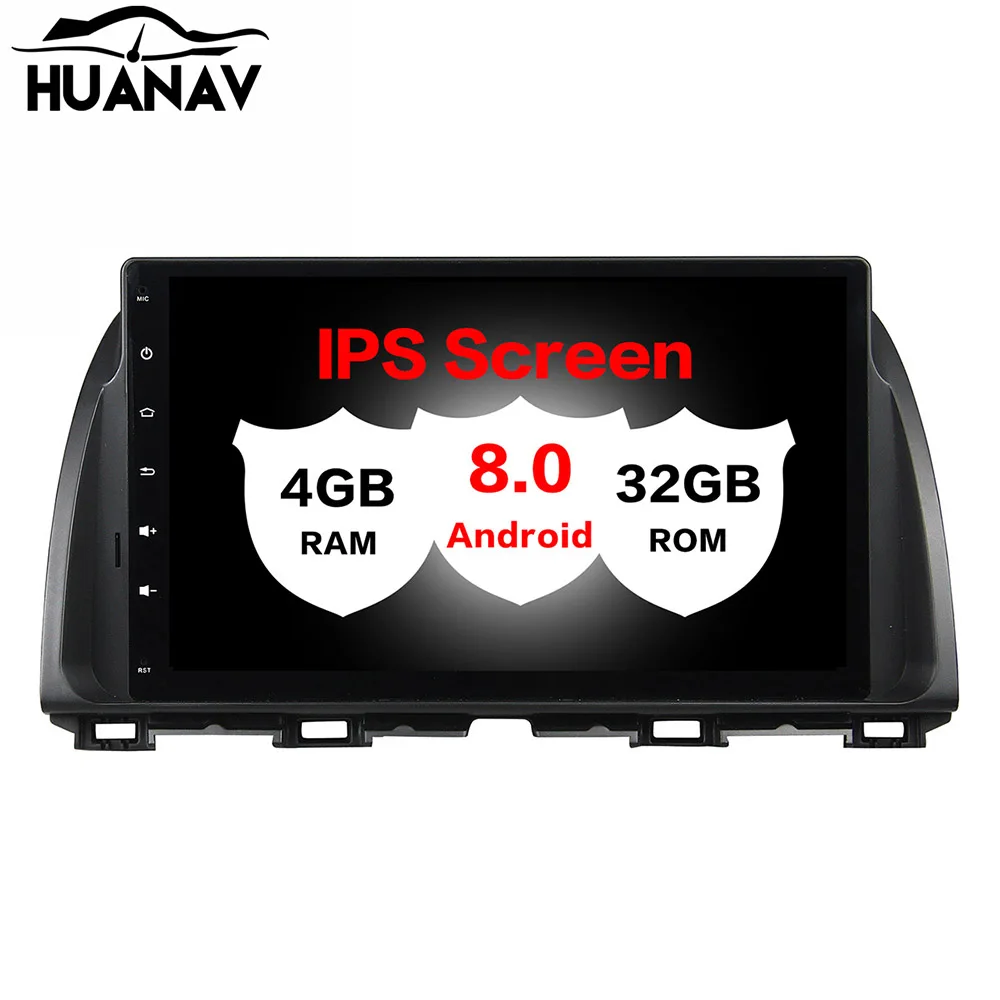 

Мультимедийный плеер HUANVA, 8 ядер, Android 8,0, без DVD-плеера, GPS-навигация, для Mazda, ATENZA, navi