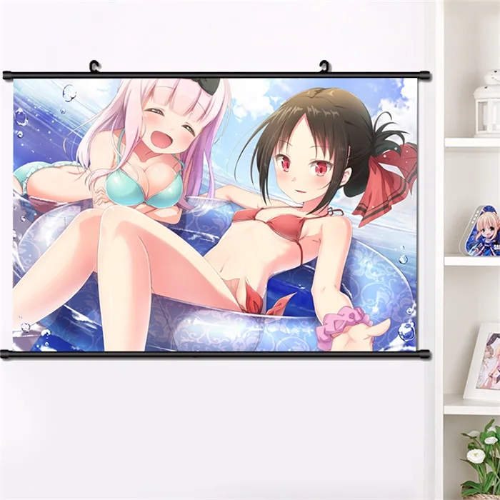 E Японское аниме Kaguya-sama: Love Is War Shinomiya Kaguya настенный Свиток Плакат манга настенные подвесные плакаты украшение дома 40*60 см - Цвет: E