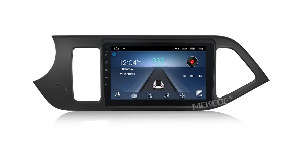 MEKEDE 2Din 4-х ядерный Android 8,1 " Автомобильная магнитола для KIA PICANTO УТРО 2011 2012 2013 gps мультимедийный плеер головное устройство Wi-Fi