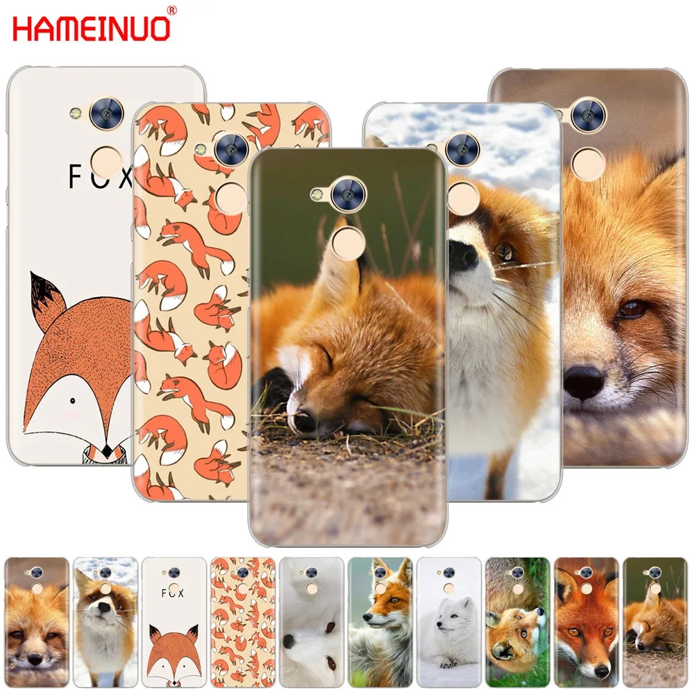 HAMEINUO A чехол с изображением лисы для телефона Huawei Honor 10 V10 4A 5A 6A 7A 6C 6X 7X 8 9 LITE|Бамперы|