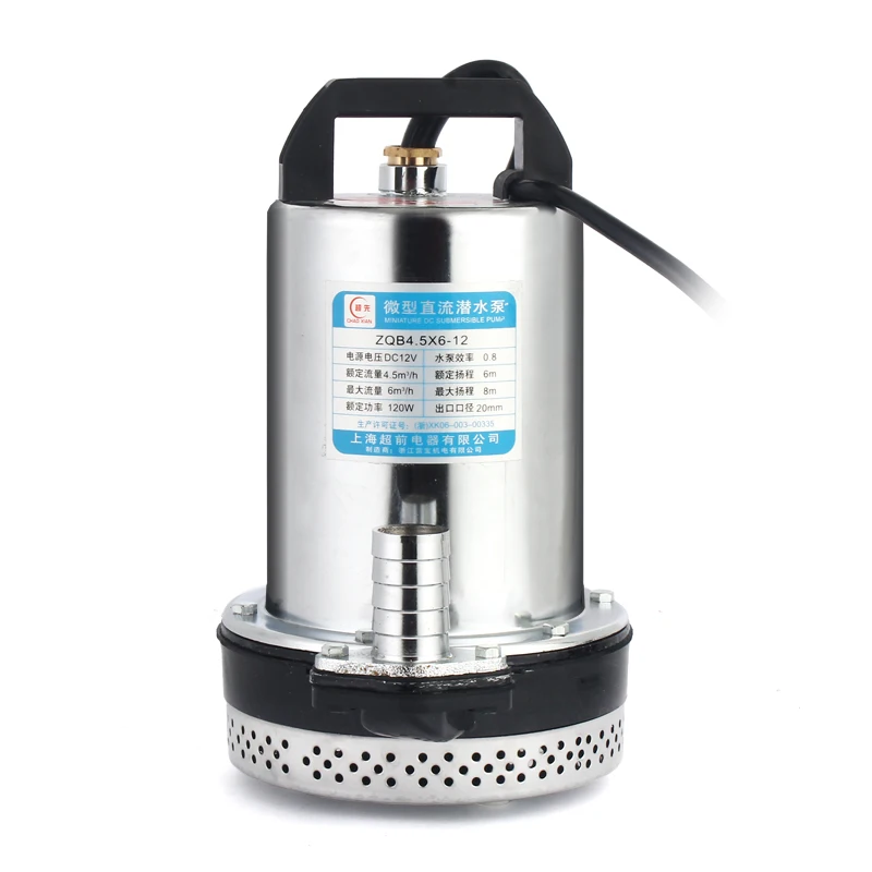 1&quot 12-60V 120-370W Farm &amp Ranch Solar Powered Submersible DC Water Well Pump 8-18M Head180-300L/min Flow | Обустройство дома