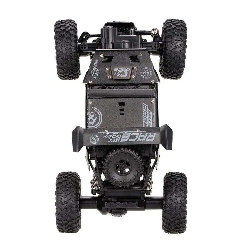 Flytec 9118 1/18 сплав корпус гусеничный RC машина Багги дистанционный Автомобиль 2,4G 4WD высокая скорость грузовик скалолазание автомобиль игрушки для детей