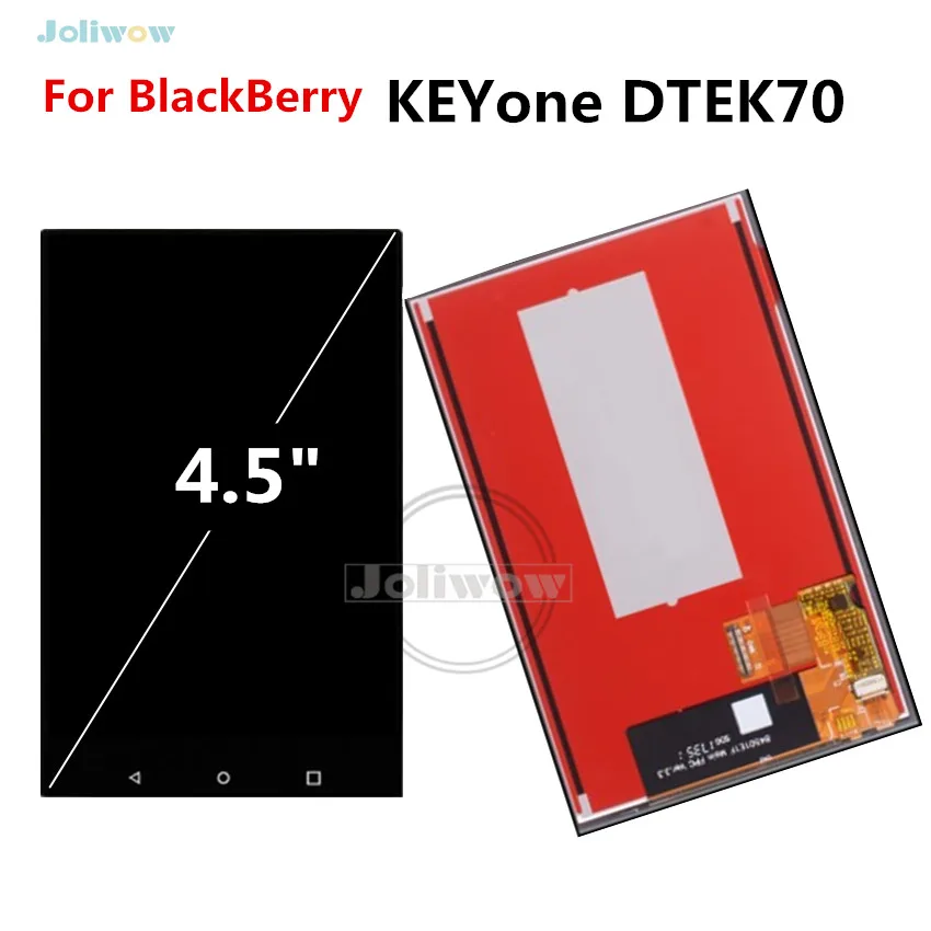 4 5 &quotдля Blackberry Keyone DTEK70 ЖК дисплей кодирующий преобразователь сенсорного экрана в