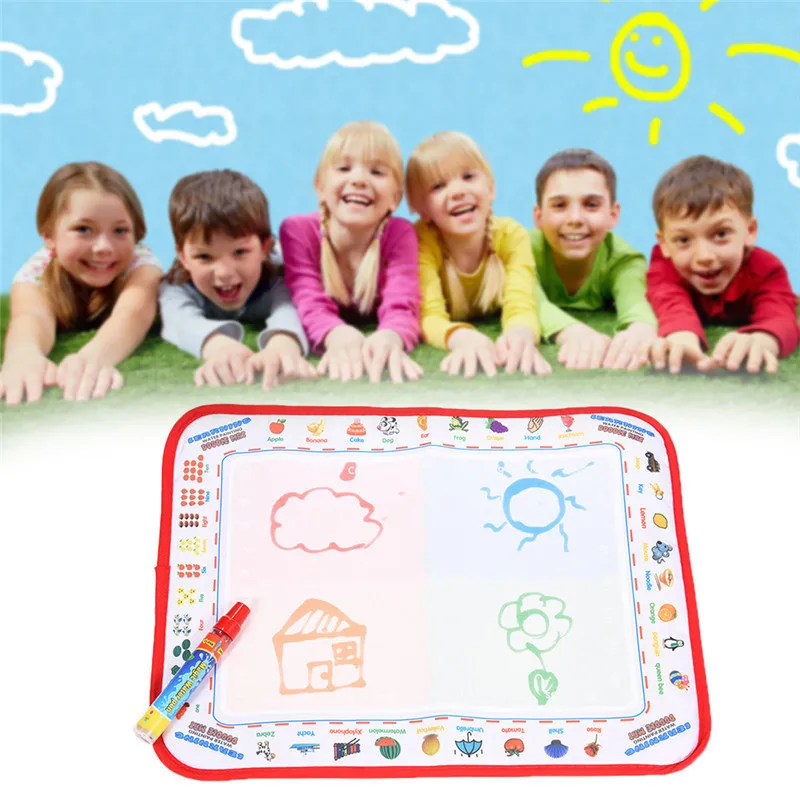 39x29 см Детские Игрушки для рисования фрукты овощи познания Doodle картина Вода