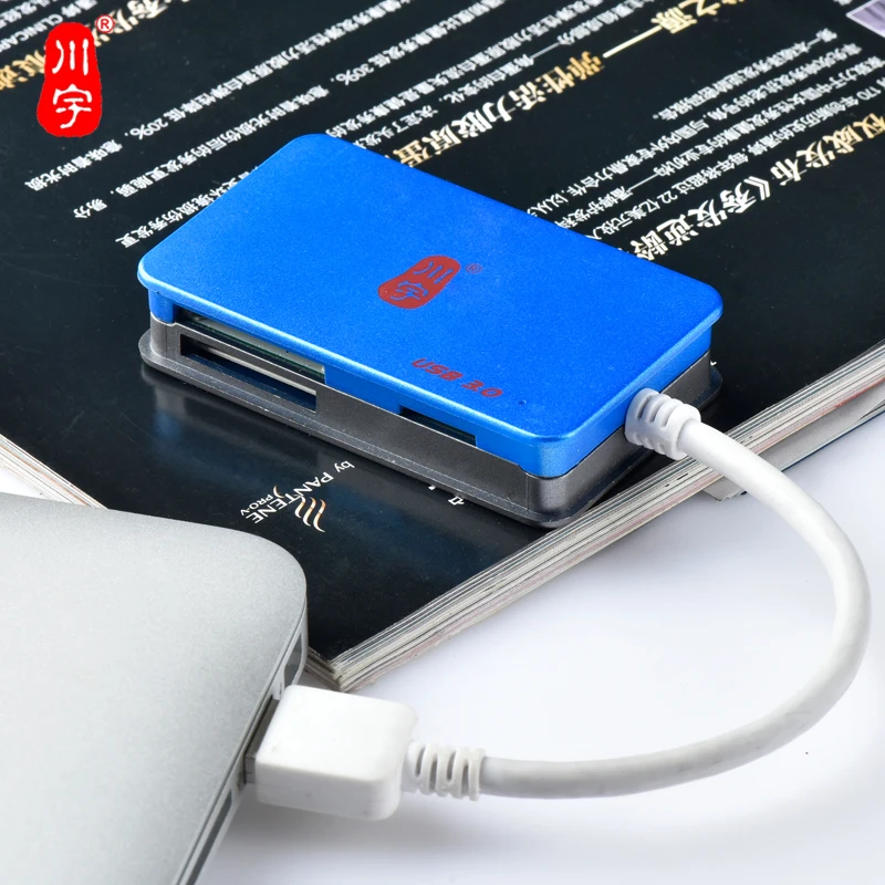 Высокоскоростной USB3.0 кардридер мульти MS CF SD TF телефон карта SLR камера | Компьютеры