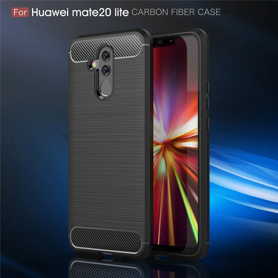 Чехол для huawei Mate20 Lite ТПУ мягкий чехол телефона Pro Coque задняя крышка |