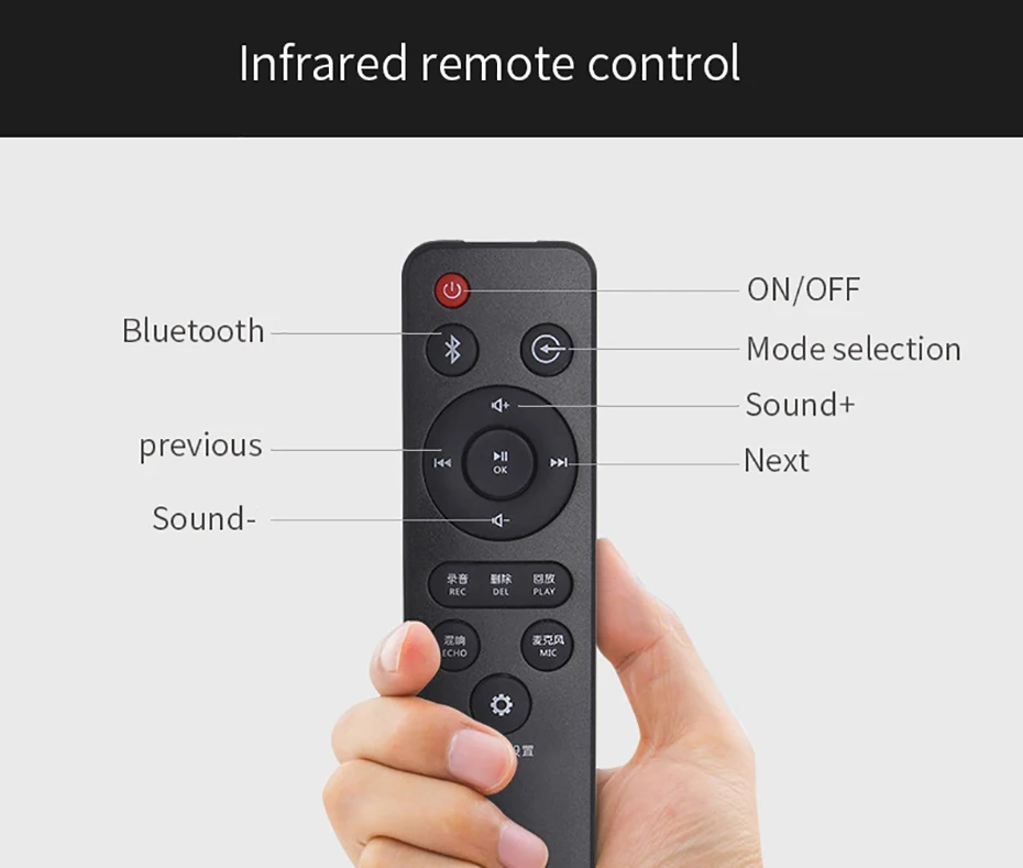 60 Вт A9K беспроводной Саундбар с беспроводным микрофоном K tv сабвуфер Bluetooth Звуковая Панель для ТВ динамик домашний кинотеатр бас AUX TF USB