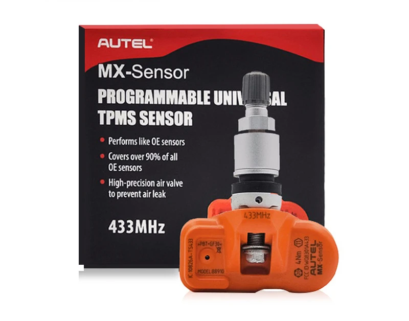 Autel mx-сенсор 315 МГц 433 датчик давления для шин программируемый в шинах