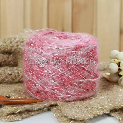 5 pcs Segment Dyed Merino Wool Yarn Mohair Soft Fine Knitting Fancy Crochet yarn thread Skein For Scarf | Дом и сад