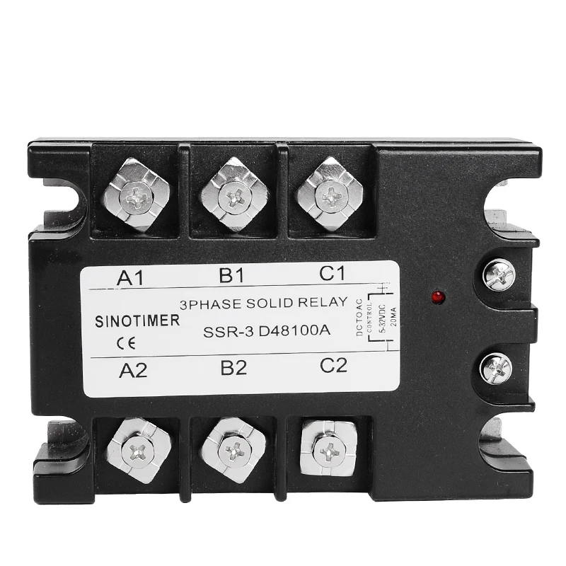 Контроллер SSR 480 А 3 фазное твердотельное реле D48100 A DC AC 30 в выходной модуль