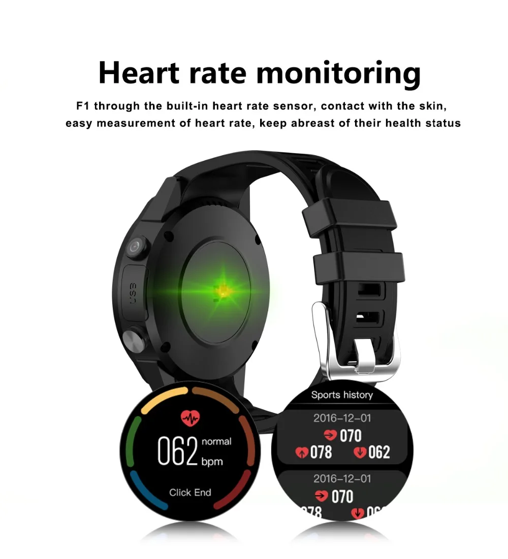 Топ F1 PK F5 gps Смарт часы MTK2503 высотомер барометр термометр Bluetooth 4,0 умные часы носимые устройства для IOS Android