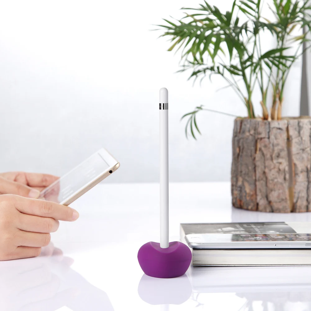 Мягкий силиконовый защитный чехол для Apple Pencil с подставкой и | Компьютеры офис