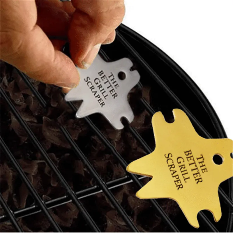 Новинка 2019 кухонный инструмент из нержавеющей стали барбекю Гриль чистящий