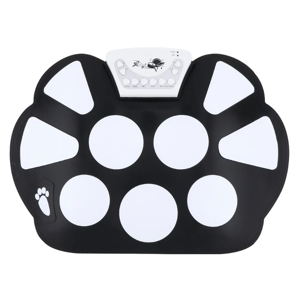 KONIX W758 9 Pad цифровой портативный музыкальный инструмент электронная барабанная