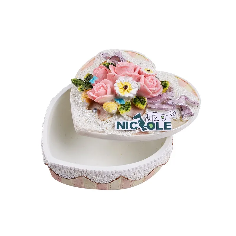 Nicole 3D коробка с сердцем Мыло Форма конфеты шоколадная форма DIY ручной работы