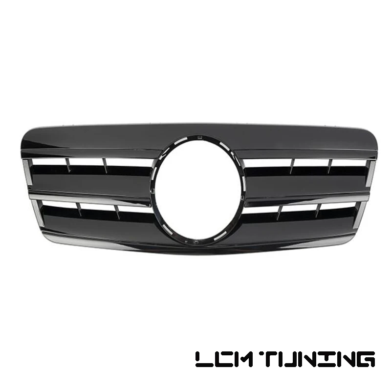 Передний бампер из АБС пластика гоночная решетка для Mercedes For Benz CLK class W208 96 97 98 99 00 01