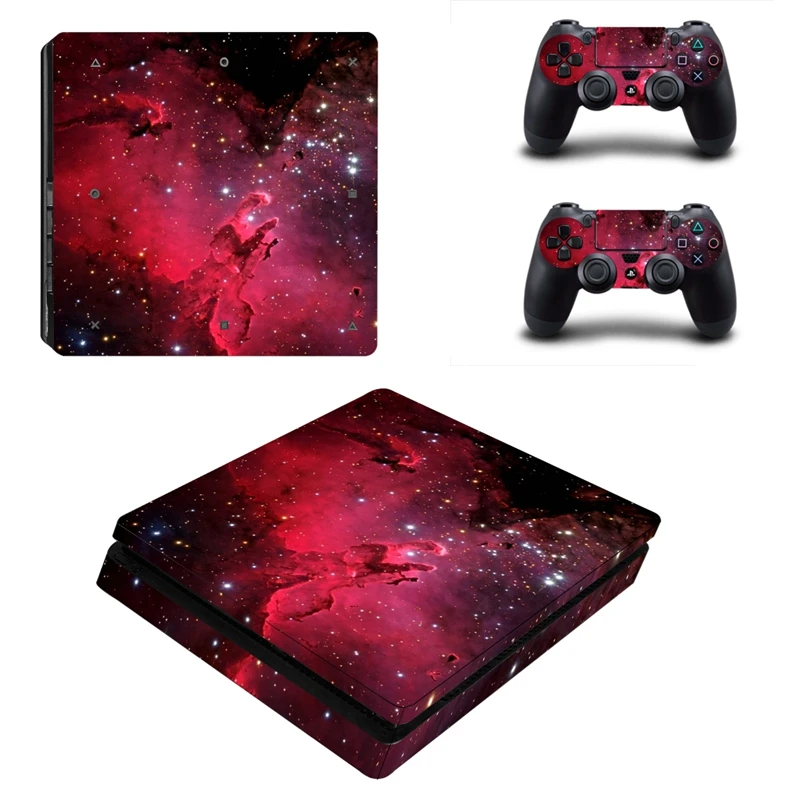 Красивая внешняя космическая планета стиль кожи Наклейка Обложка для Playstation 4 Slim