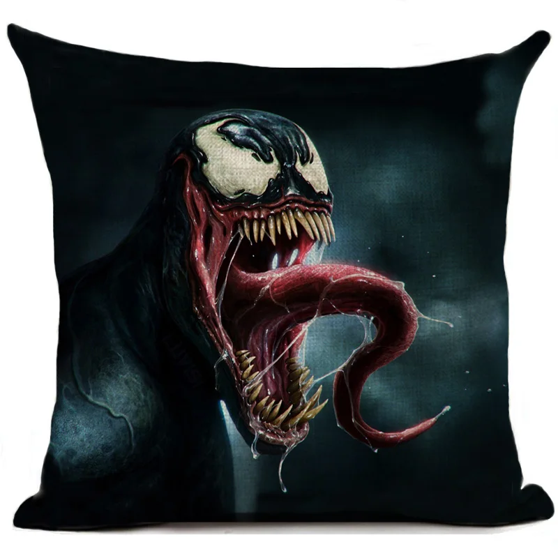 Чехол на подушку Venom Льняные декоративные подушки для дивана 45*45 см|Наволочки| |