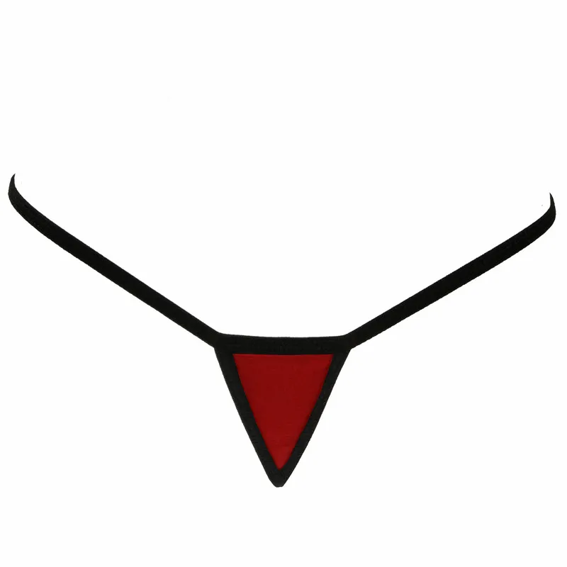 Супер микро-стринги G стринги сексуальные мини бикини-Танга крошечные треугольные женские трусики хлопковые сетчатые Прозрачные Нижнее белье подарки