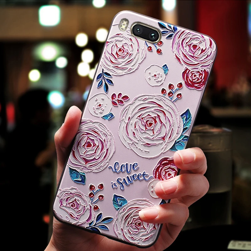 YueTuo 3D coque cover case For Xiaomi Mi A1 A 1 MIA1 = 5x XIOMI Silicone luxury on Silicon back 360 Original Phone cases |