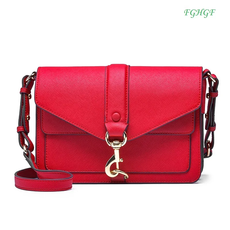 Новые высококачественные сумки из воловьей кожи Европейская и американская мода