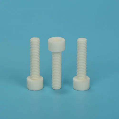 Керамический накатанный шестигранный винт M4 2 шт. изоляция из оксида алюминия и