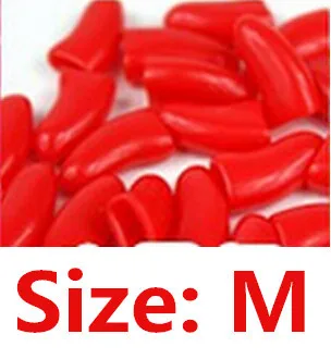 Red M 20 шт./партия, насадки на Когти для кошек, кошек, для ухода за ногтями, для пола, защита когтей, мягкие колпачки для лап, мягкие колпачки для ногтей для кошек - Цвет: Red M