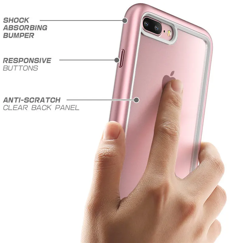 SUP чехол для iphone 8 Plus UB Стиль Премиум гибридный защитный бампер Прозрачный чехол для iphone 8 Plus( выпуск