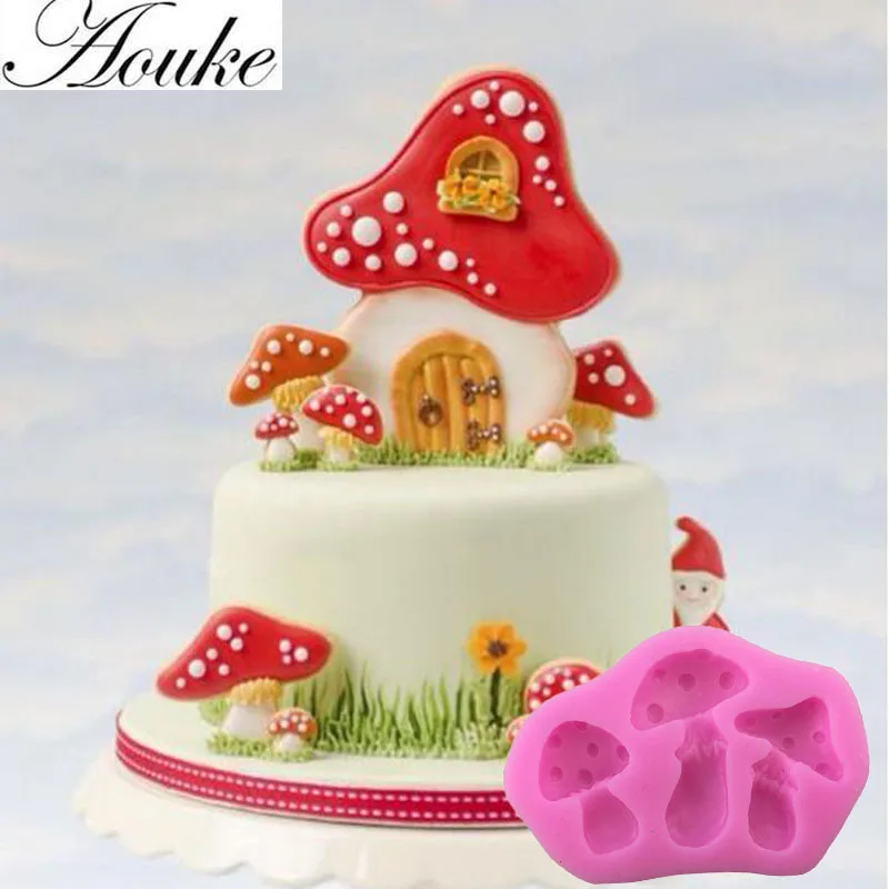 Форма гриба силиконовая форма эпоксидная смола искусственная фотография