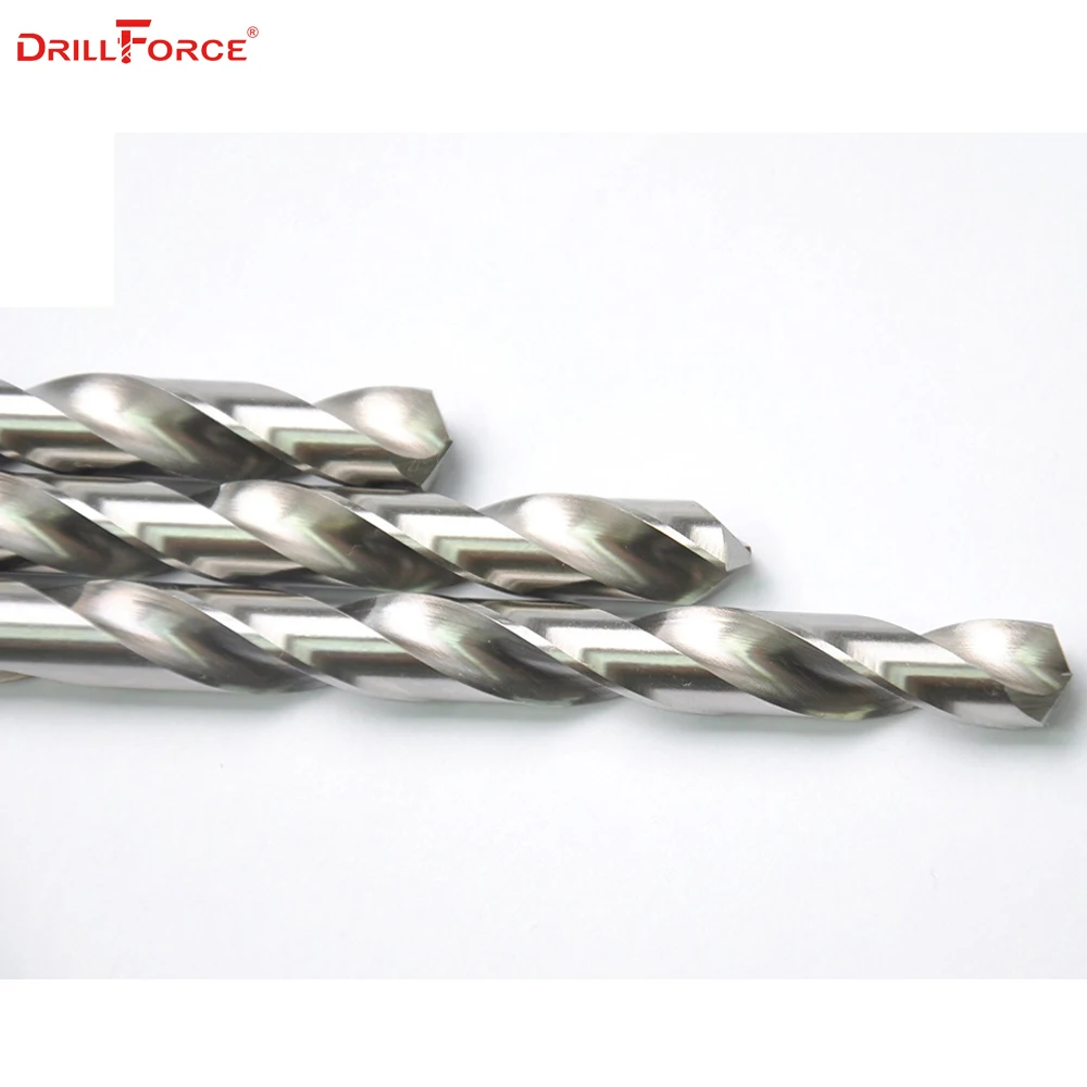 Drillforce 21 шт. 1/16 &quot 3/8&quot HSS Твист хром ручной сверло деревообрабатывающий набор