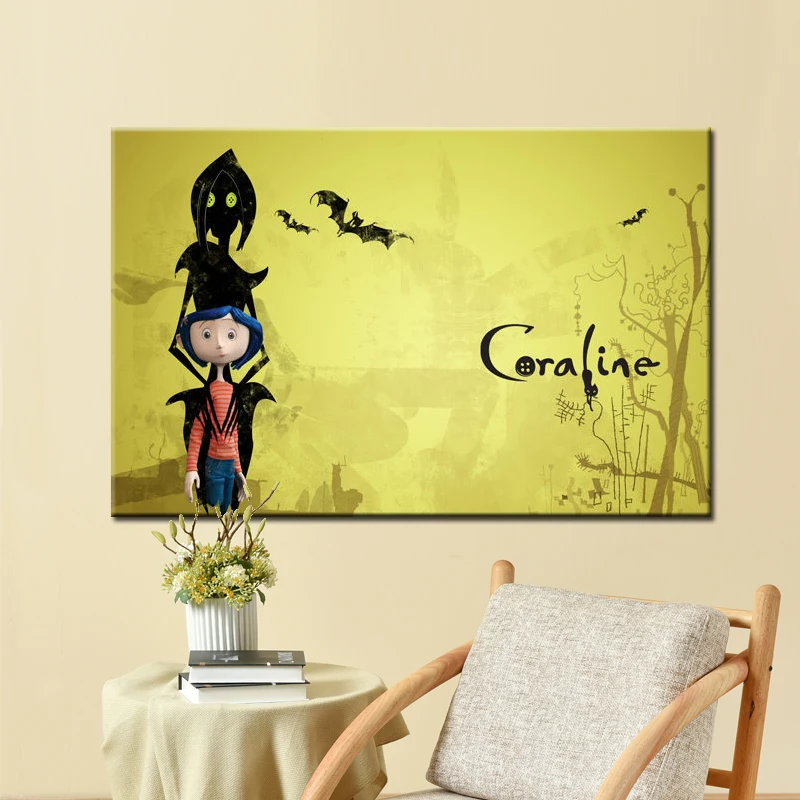 Аниме постеры coraline модульные картины DIY картина маслом по номерам настенные художественные холст картины украшения спальни