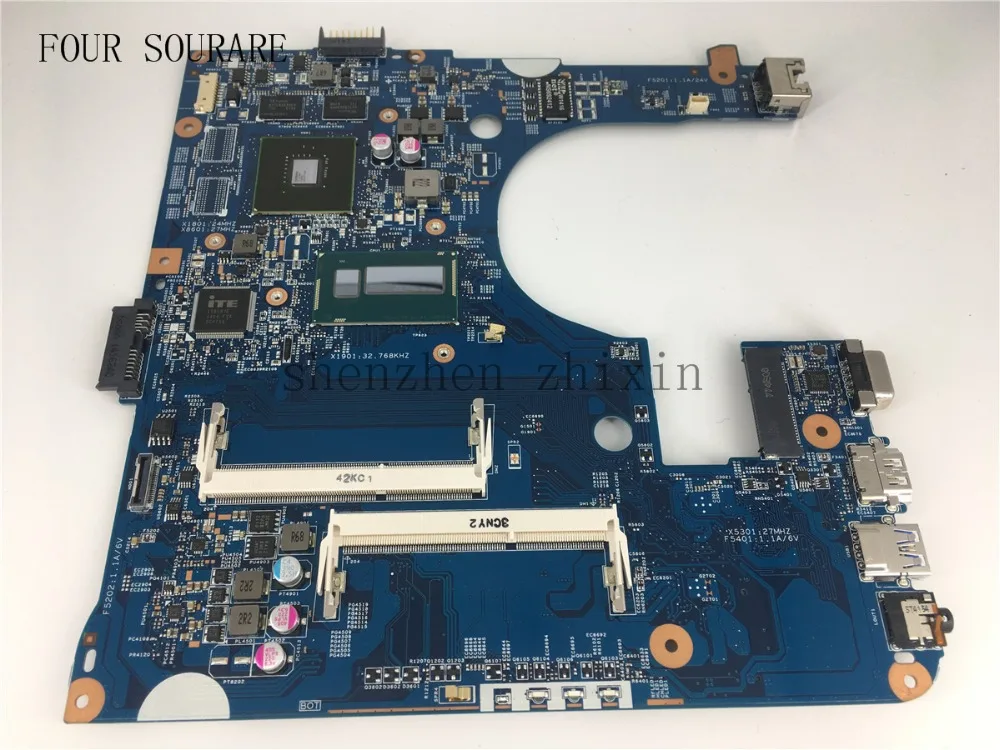 Четыре sourare для acer Aspire E1-472 E1-472G материнская плата для ноутбука I3-4010U процессор 48.4YP20.031 материнская плата с графическим тестом