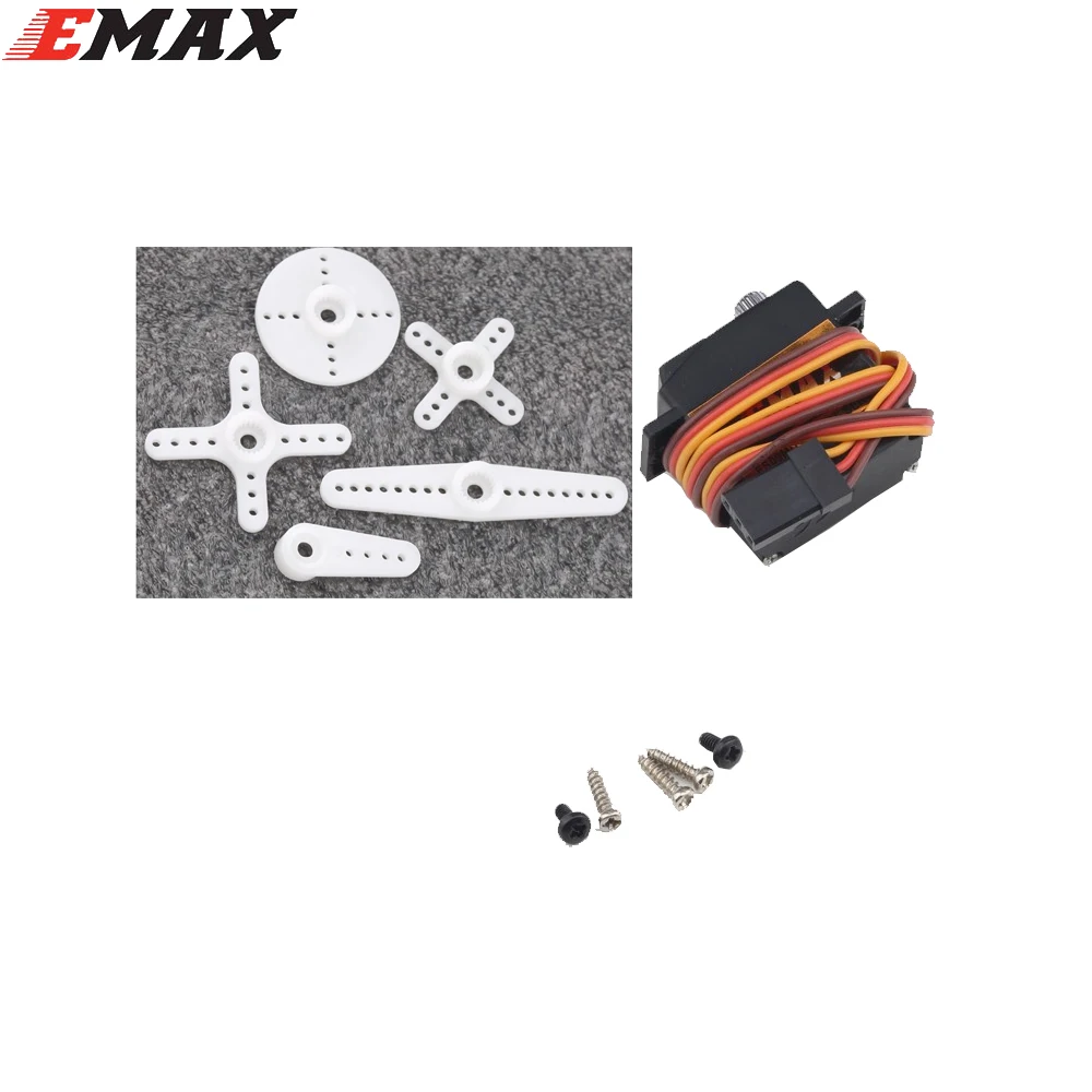 EMAX ES09MD специальный металлический цифровой сервопривод с двумя подшипниками для
