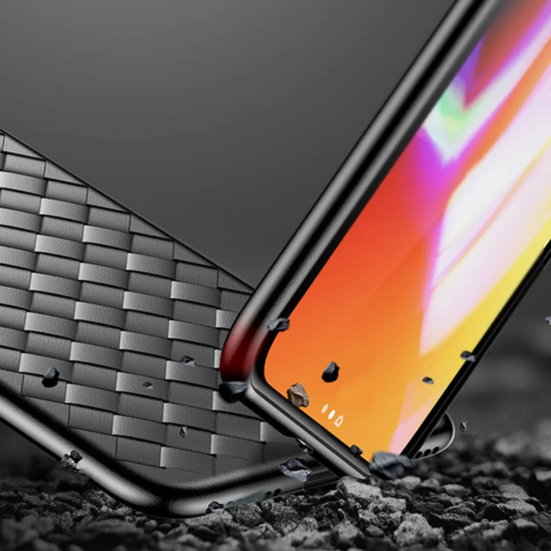 BV плетеная сетка мягкий силиконовый чехол для iPhone 5 5S se корпус X 6 6S 8 7 Plus ретро