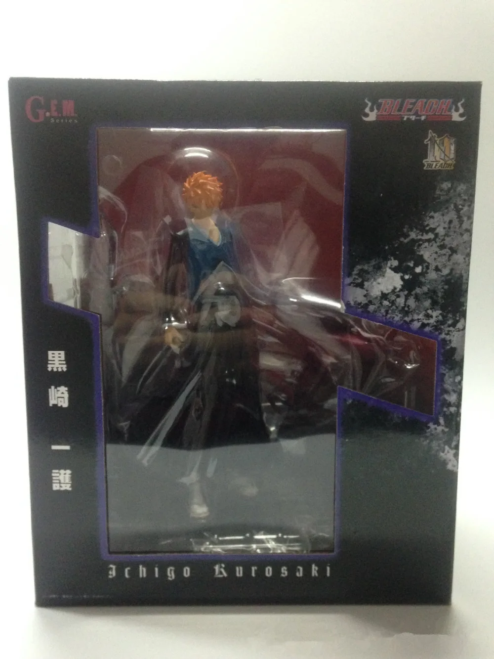 Аниме Фигурка 22 см Bleach Kurosaki Ichigo ПВХ фигурка Коллекционная модель игрушки с