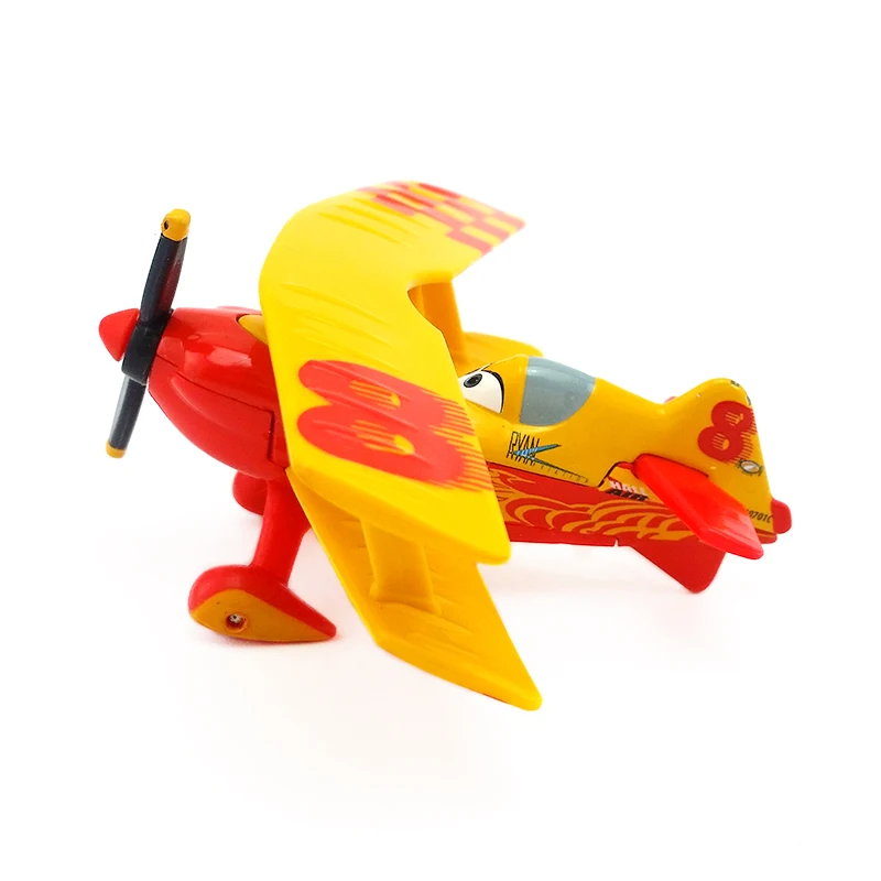 Disney Pixar Planes 2 Fire & Rescue No.8 Sun Wing 1:55 литая под давлением игрушечная модель самолета из