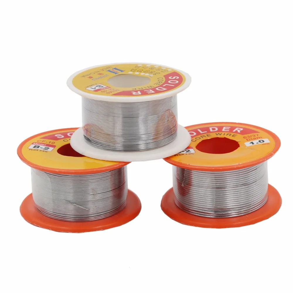 

High Quality FLUX 2.0% 45FT Tin Lead Tin Wire Melt Rosin Core Solder Soldering Wire Roll 0.3/0.4/0.5/0.6/0.8/1mm No-clean 40%off