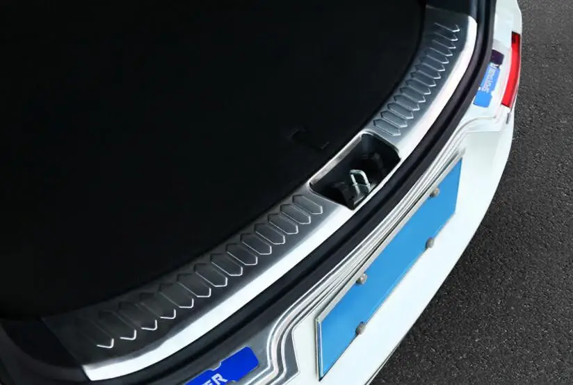 Автомобильный багажник из нержавеющей стали для KIA Sportage R 2015 2016 внутренний и