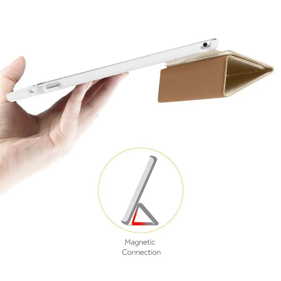 Умный чехол для iPad air 2 A1566/ A1567 9 7 дюйма из мягкой искусственной кожи с функцией