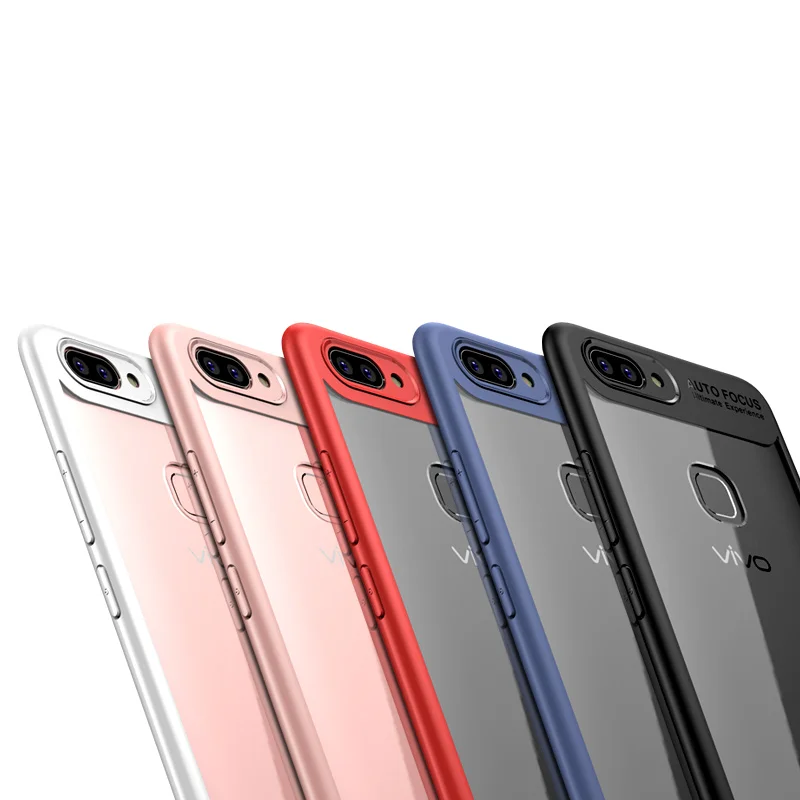 YeeSite ультра тонкий чехол для телефона Vivo X20 Прозрачный из мягкого силикона ТПУ с